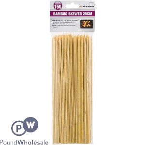 PRIMA BAMBOO SKEWER 25CM 150 PACK