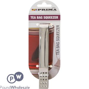 PRIMA STAINLESS STEEL TEA BAG SQUEEZER