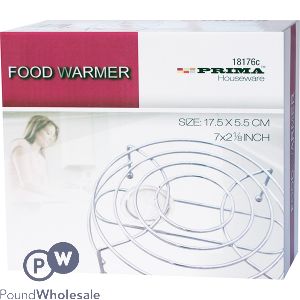 PRIMA FOOD WARMER 17.5C X 5.5CM