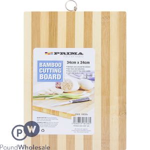 Prima Bamboo Chopping Board 34cm X 24cm