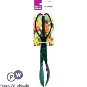 Prima Salad Tongs Black/Green