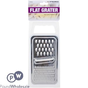 Prima Stainless Steel 3-in-1 Flat Grater