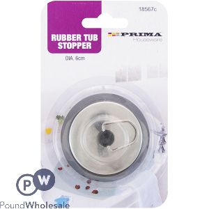 PRIMA RUBBER TUB STOPPER 6CM