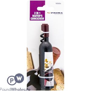 Prima 2-In-1 Waiter&#039;s Corkscrew