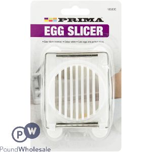 Prima White Egg Slicer 10cm