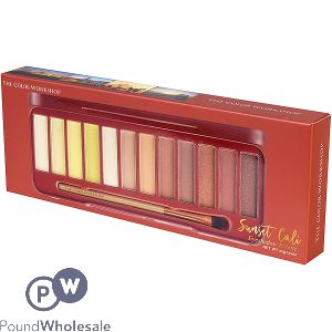 The Colour Workshop Sunset Cali 12 Colour Eyeshadow Palette Make-Up Set