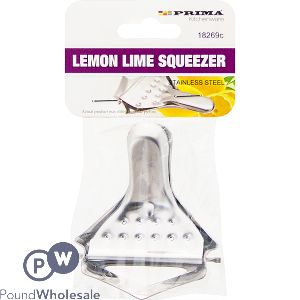 PRIMA STAINLESS STEEL LEMON LIME SQUEEZER