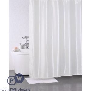 Solitiare Shower Curtain Cream
