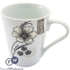 Avante Floral Mug 12oz