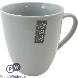 Avante Plain White Mug 12oz