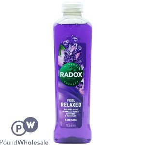 Radox Mineral Therapy Feel Relaxed Bath Soak 500ml