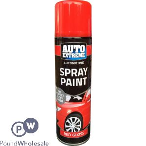 Auto Extreme Automotive Red Gloss Spray Paint 250ml