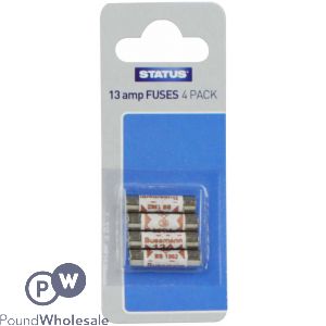 Status 13amp Fuses 4 Pack