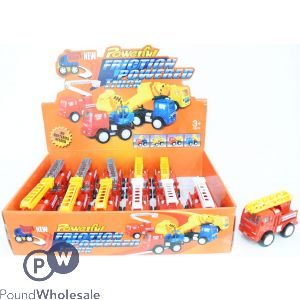 POWERFUL FRICTION FIRE RESCUE TRUCK CDU (12PCS)