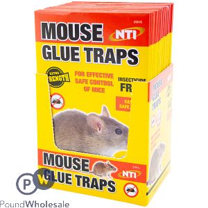 Extra Strength Mouse Glue Traps Cdu