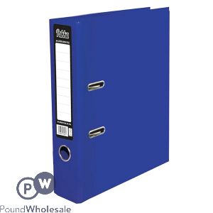 PUKKA A4 BLUE GLOSS LEVER ARCH FILE