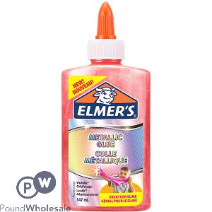 Elmer's Metallic Liquid Glue Pink 147ml