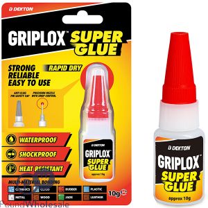Dekton Griplox Rapid Dry Multi-material Super Glue 10g