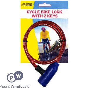 Cycle Bike Lock With 2 Keys