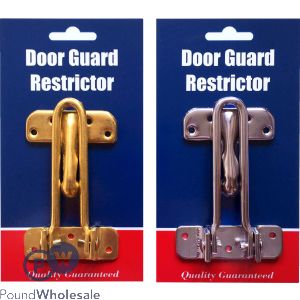 Door Guard Restrictor (assorted Gold/ Silver)