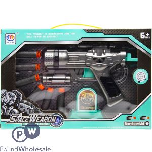 Space Gun Shooting Play Set 8pc