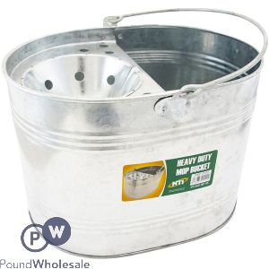 Heavy Duty Metal Mop Bucket 14l