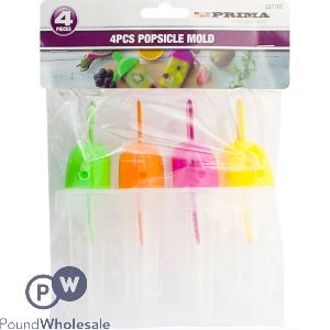 Prima Popsicle Mould Assorted 4pc