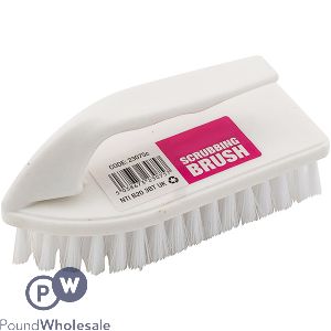 White Scrubbing Brush