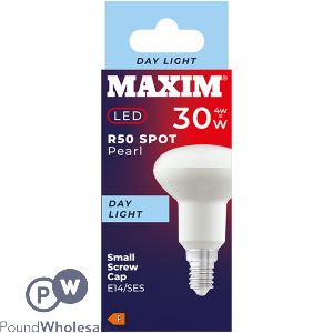 Maxim 4w=30w R50 Spot Pearl E14 Ses Day Light Led Light Bulb