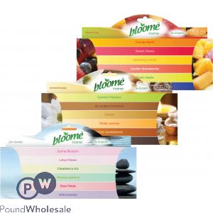 BLOOME ASSORTED FRAGRANCED INCENSE STICKS 6 X 8 PACK