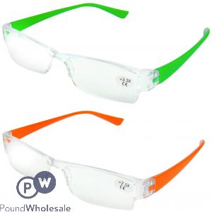 SLIMLINE TOP FRAME READING GLASSES