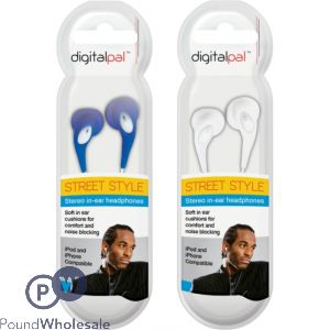 DIGITAL PAL STREET STYLE STEREO HEADPHONES