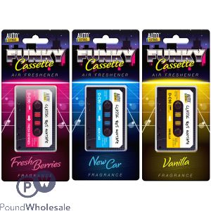 Auto Extras Funky Cassette Air Fresheners