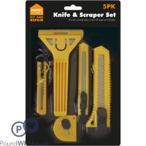 Handy Homes Knife & Scraper Set 5pk