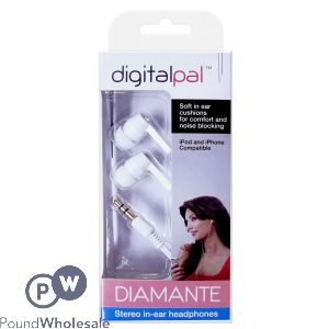 Digital Pal Diamante Stereo In-ear Headphones