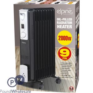 Elpine Oil-filled Radiator Heater 2000w