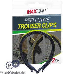 Max Limit Reflective Bike Trouser Clips