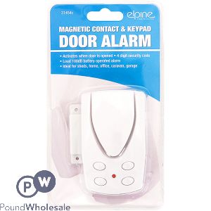 Elpine 100db Magnetic Contact & Keypad Door Alarm