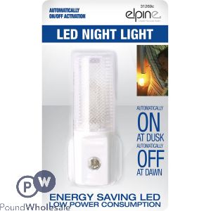 ELPINE AUTOMATIVE LED NIGHT LIGHT WITH SPARE BULB