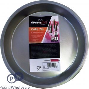 EVERY CHEF ROUND CAKE TIN 8&quot;