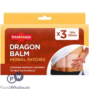 Dragon Balm Plaster 3 Pack