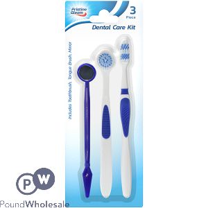 PRISTINE GLEAM DENTAL CARE KIT 3PC