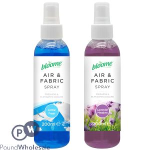 Bloome Air & Fabric Freshener Spray 200ml Assorted Fragrance