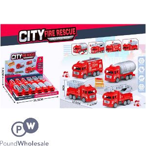Rescue Fire Trucks Cdu Assorted