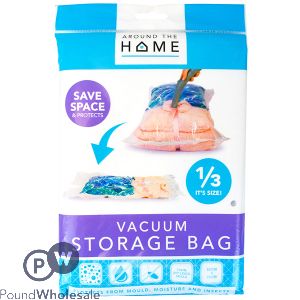 AROUND THE HOME FRAGRANCED SPACE SAVING VACUUM BAG