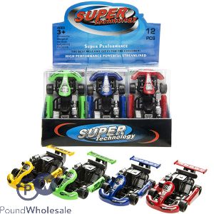 Super Technology Go-cart Cdu Assorted Colours