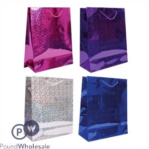 Holographic Gift Bag Medium