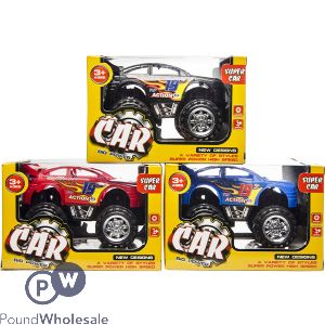 Big Wheel Monster Truck Car Assorted Colours