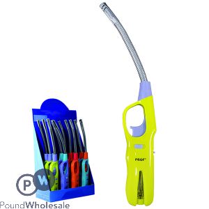 Prof Flexible Utility Lighter Assorted Bi-colours Cdu