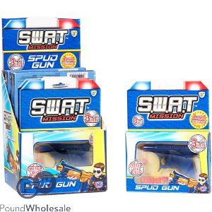 Swat Mission 3-In-1 Die Cast Spud Gun CDU